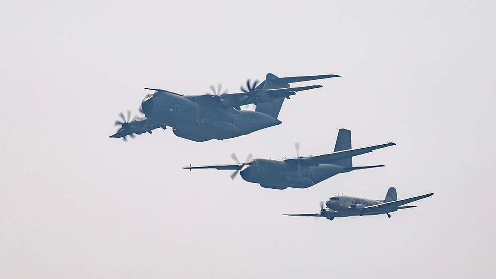 Tag der Bundeswehr in Weiden: Heute Überflug von drei Airbus A 400-M