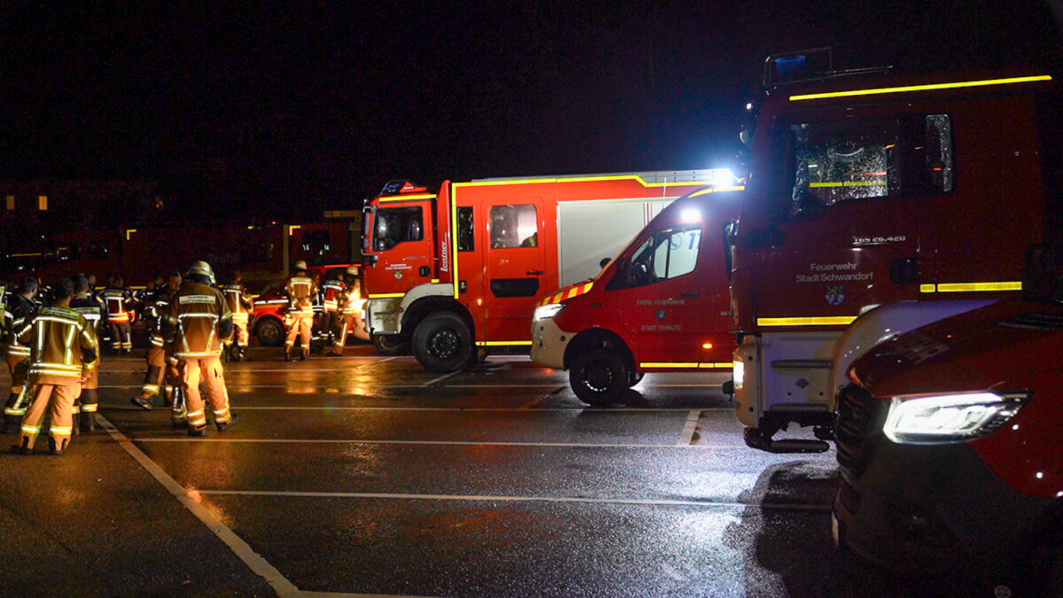 Rettungskräfte im Dauereinsatz nach Unwettern in Schwandorf