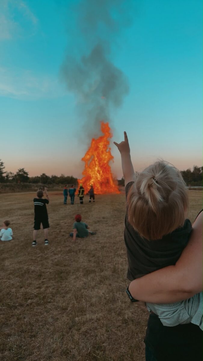 Johannisfeuer zur Sonnwende