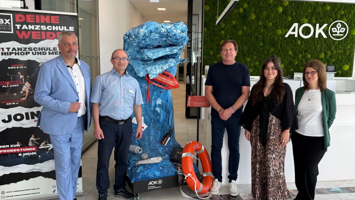 "Suchtwelle": interaktive Ausstellung von AOK und JUZ in Weiden