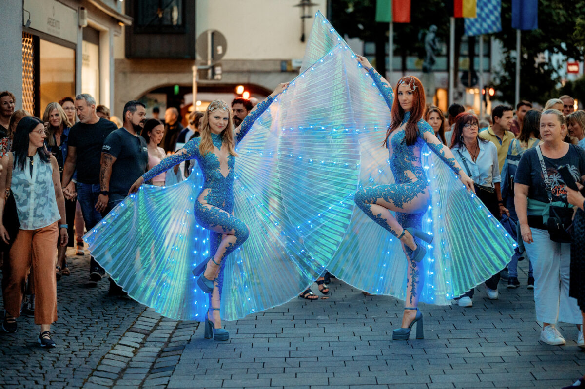 Traumnacht mit Musik und Shopping verzaubert Weiden bis Mitternacht