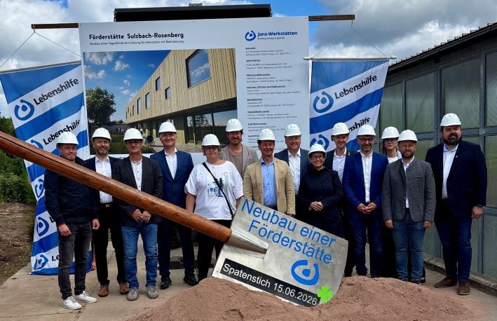 Spatenstich für neue Förderstätte in Sulzbach-Rosenberg