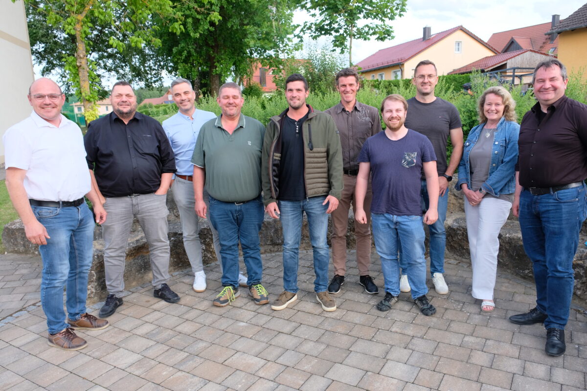 Bewährtes Führungsduo im Abwasserzweckverband Schlammersdorf-Vorbach bestätigt
