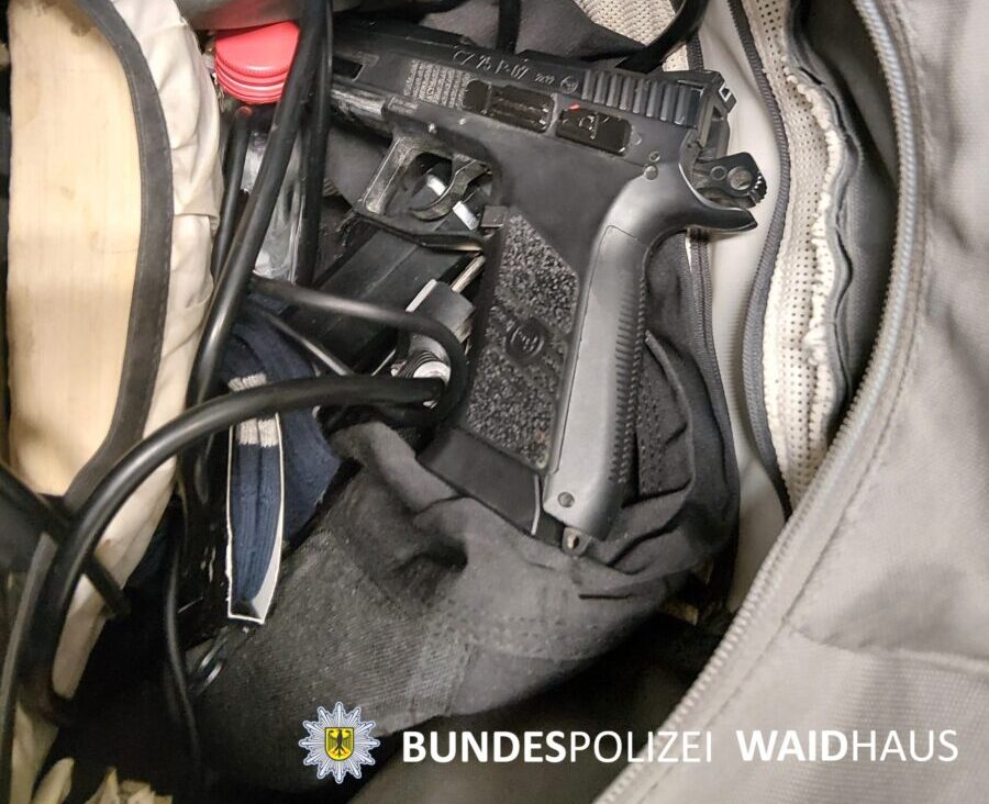 Bundespolizei stellt verbotene Druckluftpistole bei Kontrolle in Waidhaus sicher