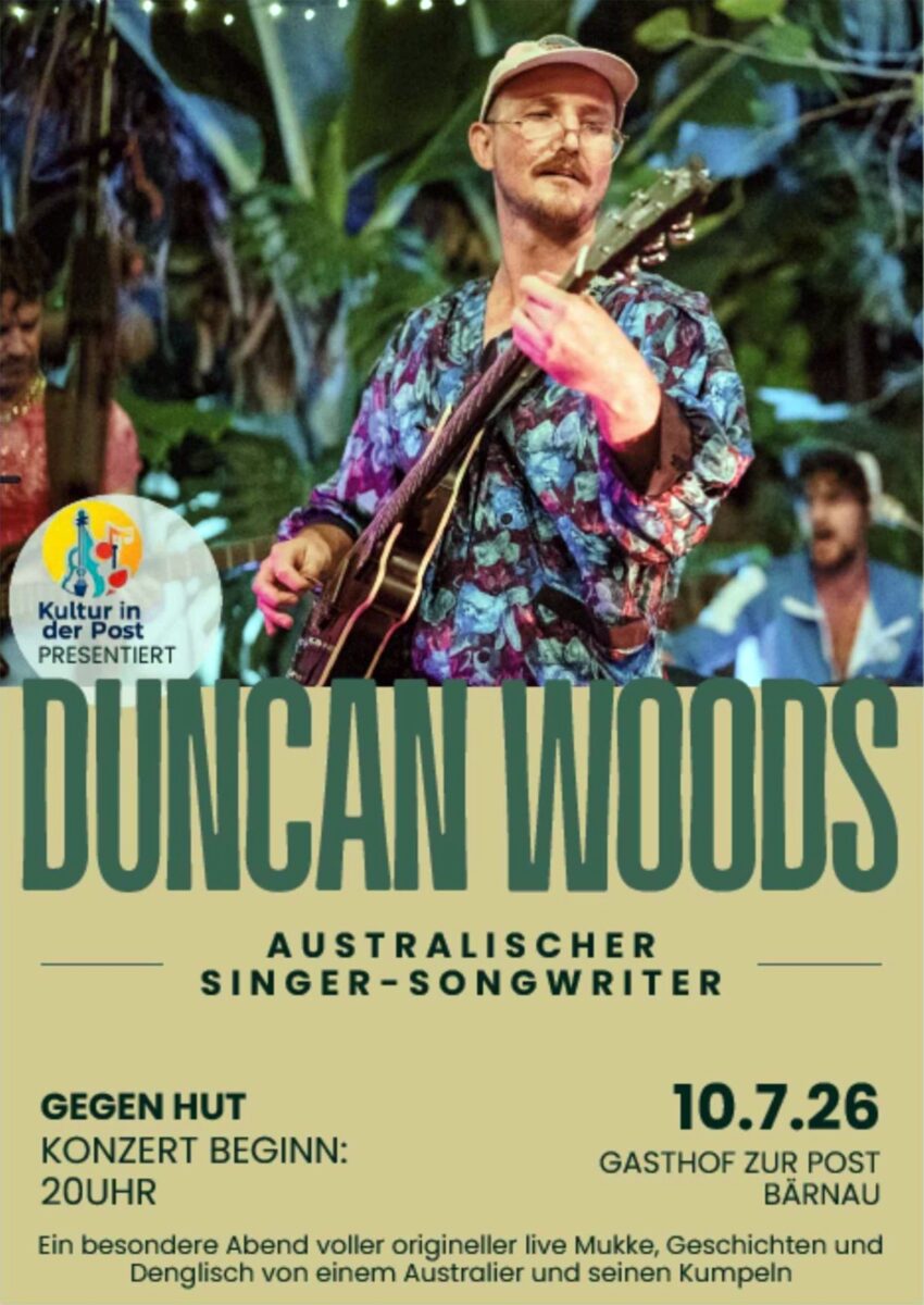 Duncan Woods bringt internationalen Groove nach Bärnau