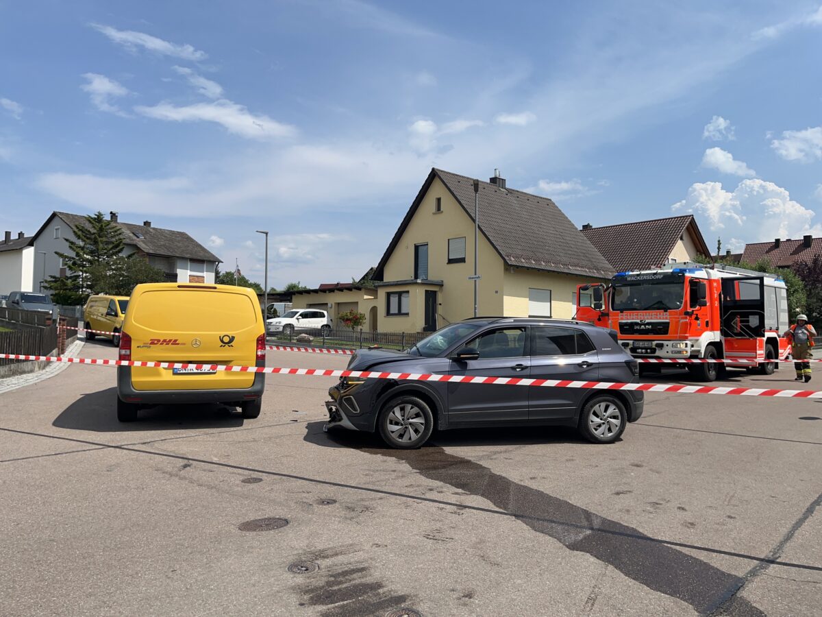 Hubschraubereinsatz in Schwandorf und schwere Unfälle in Wackersdorf