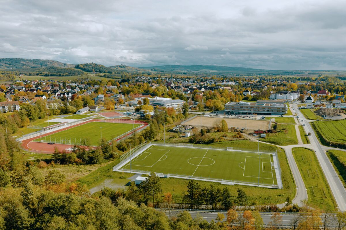 Training für das Deutsche Sportabzeichen in Kemnath