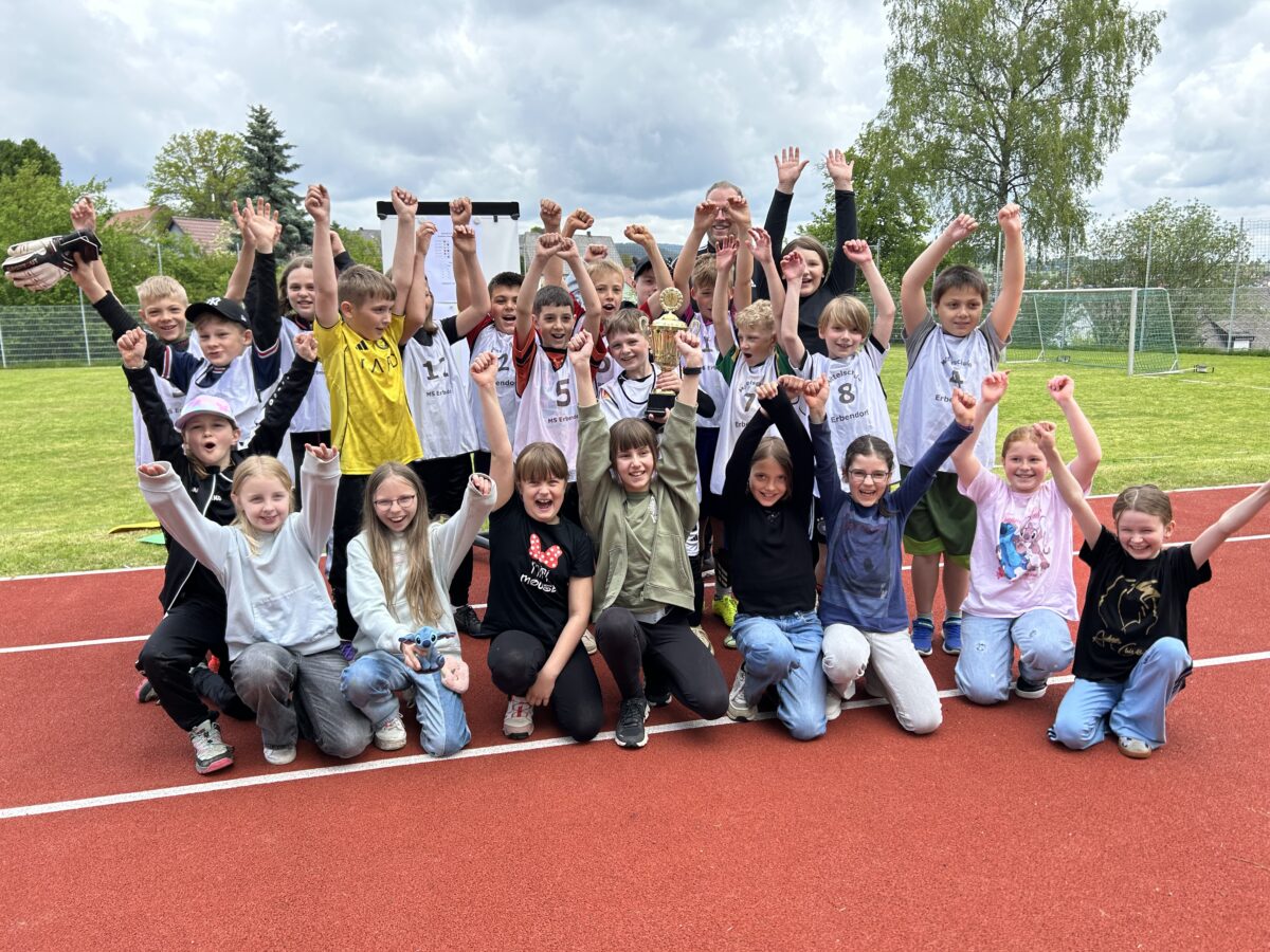 Klasse vier a gewinnt Schulmeisterschaft in Erbendorf
