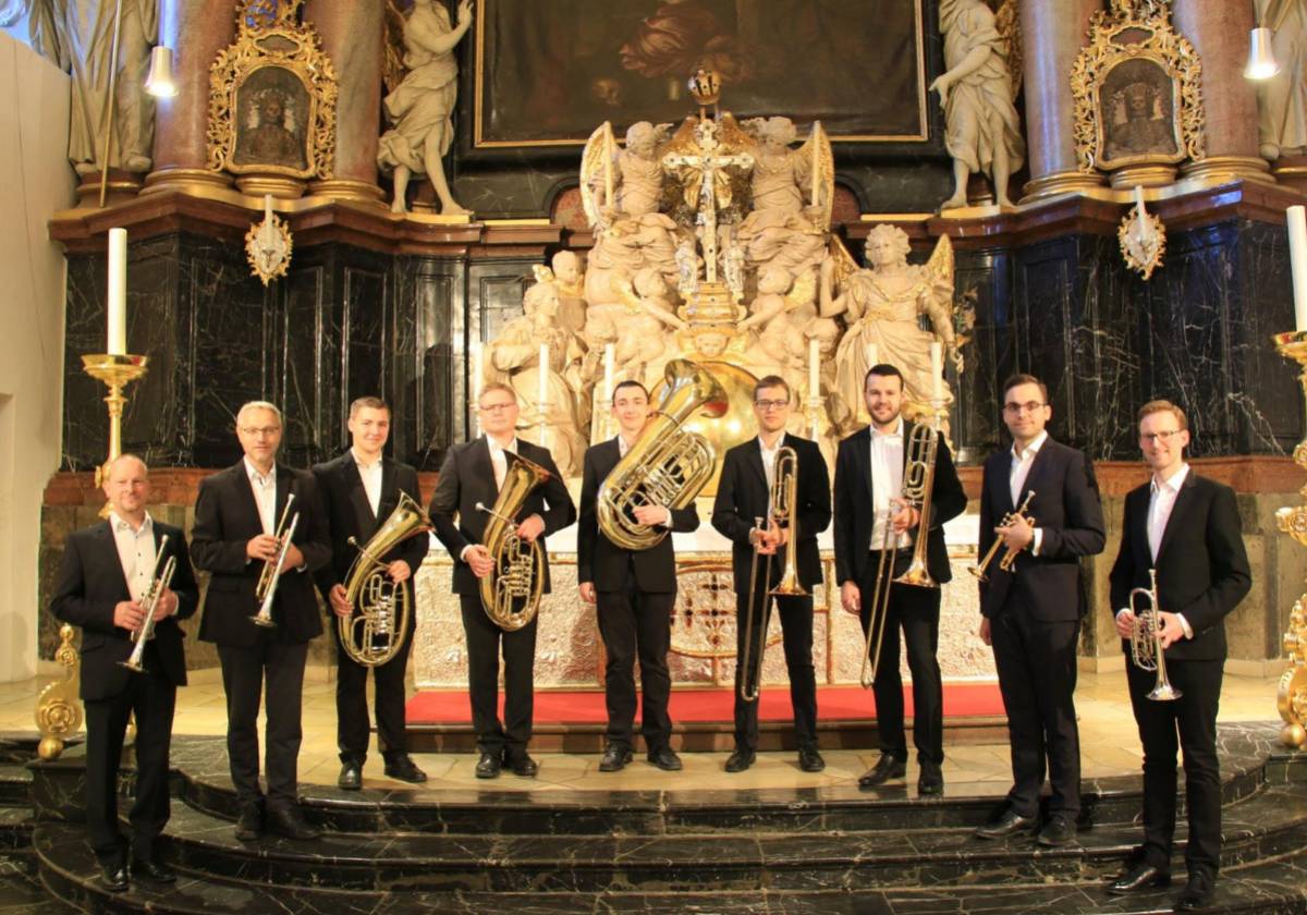Konzert mit Bläsern und Orgel erfüllt Waldsassen mit Klang