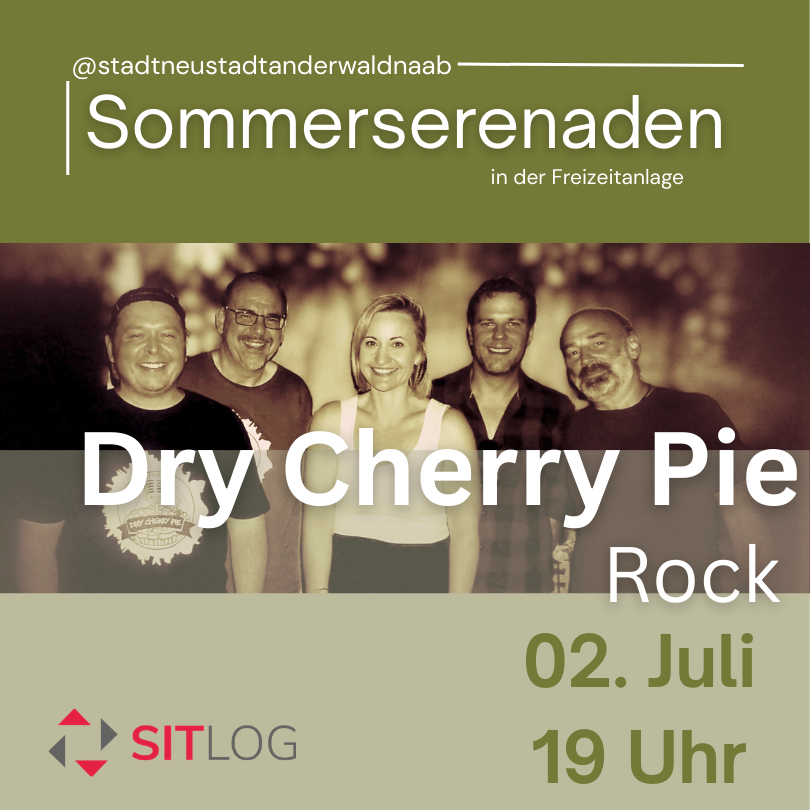 Kostenlose Sommerserenade in Neustadt mit Dry Cherry Pie