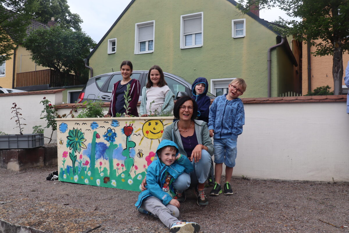 Kreative Projekte beleben Europaplatz in Burglengenfeld