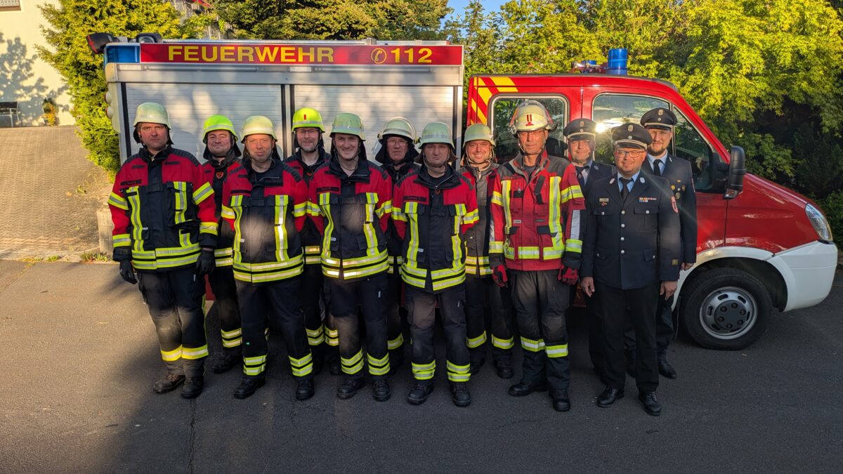 Leistungsprüfung erfolgreich bestanden bei Feuerwehr Atzmannsberg-Köglitz