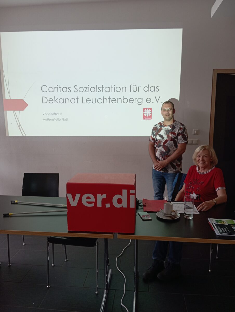 Pflegende Angehörige im Fokus bei ver.di-Senioren in Weiden