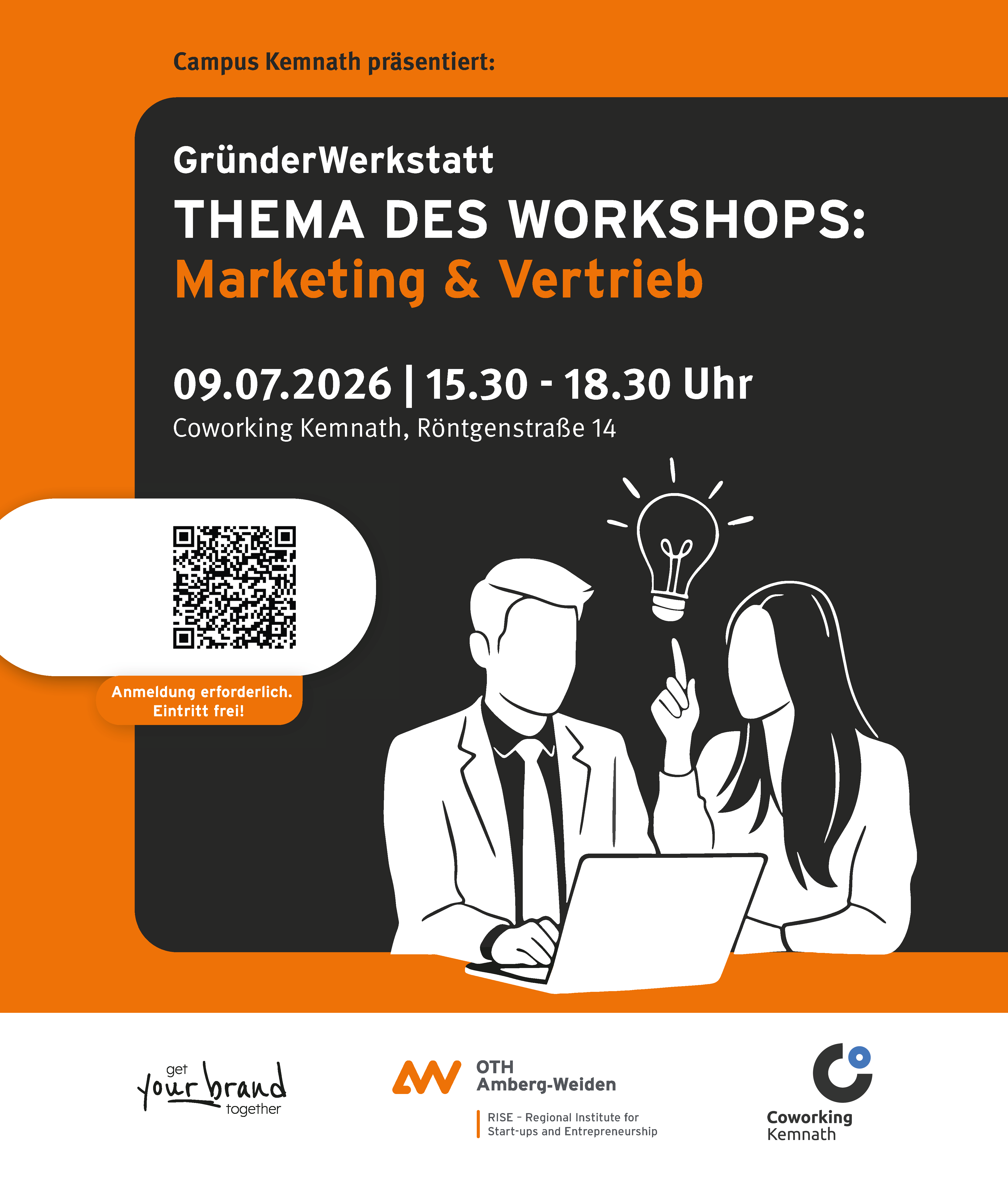 GründerWerkstatt - #3 Marketing &amp; Vertrieb