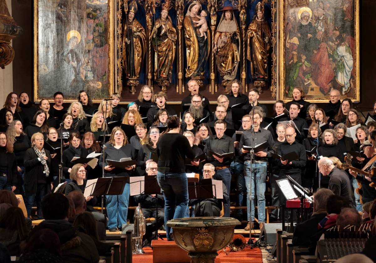 Ralf Grössler: Mass of Joy - Gospelmesse begeistert Hersbruck.