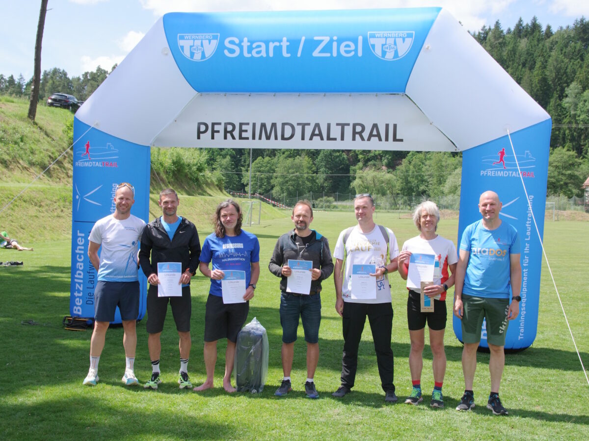 Rekordbeteiligung und Streckenrekorde beim Pfreimdtaltrail in Trausnitz