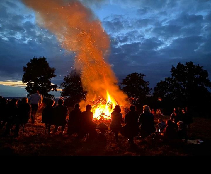 Sonnwendfeuer des OWV Weiden