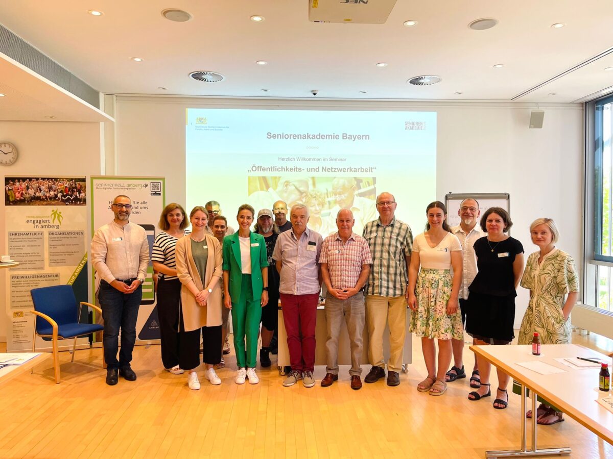 Seminar stärkt Öffentlichkeits- und Netzwerkarbeit in Amberg