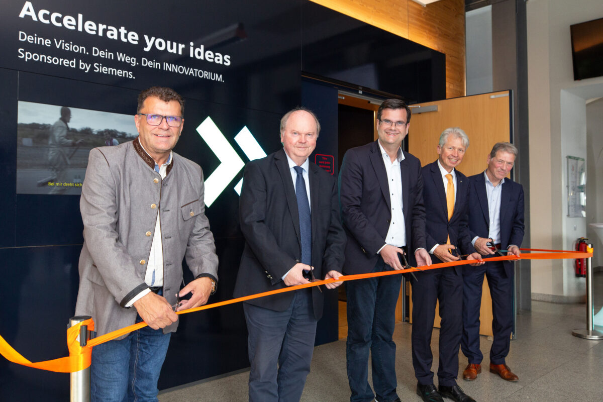 Siemens Innovatorium an der OTH Amberg wiedereröffnet