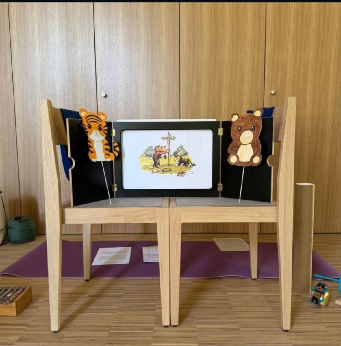 Studierende begeistern Kinder in Weiden mit Geschichten