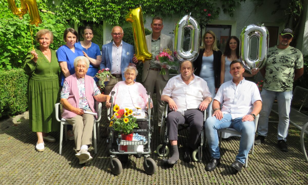Elisabeth Schier feiert 100 Lebensjahre