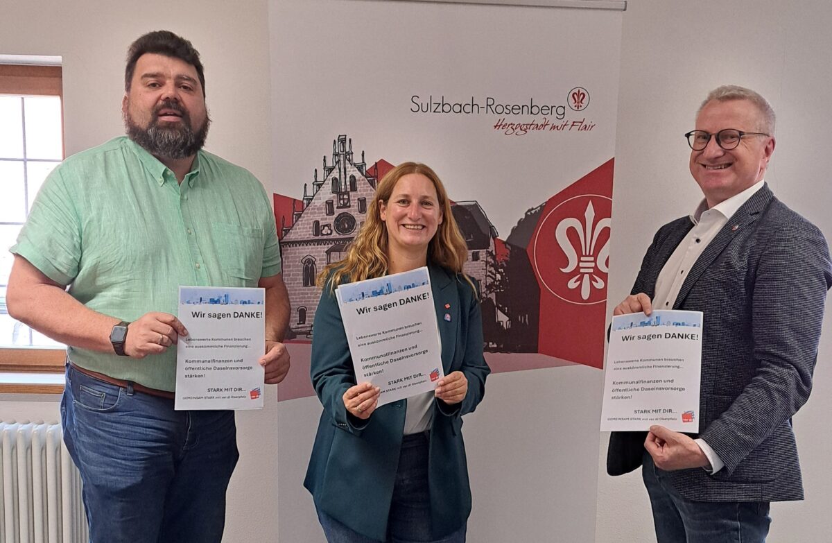 Stärkung der Kommunalfinanzen gefordert in Sulzbach-Rosenberg