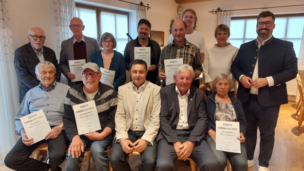 CSU Weiden-Ost setzt auf eine starke  kommunalpolitische Vertretung