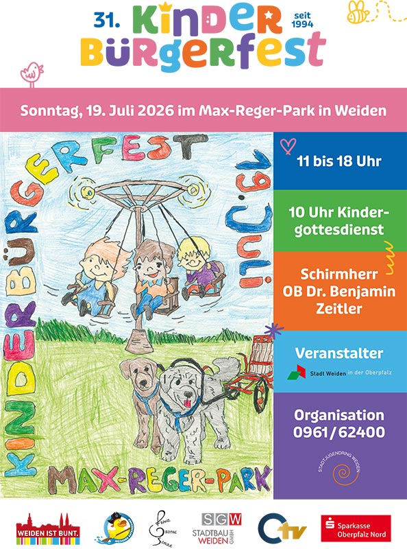 Ein Park voller Ideen: Weiden lädt zum 31. Kinderbürgerfest
