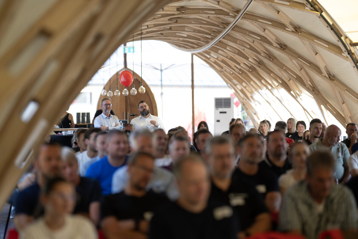 IG Metaller trafen sich am 16. Juli 2026 im KulturGut in Altenstadt. Foto: Andreas Pastuska