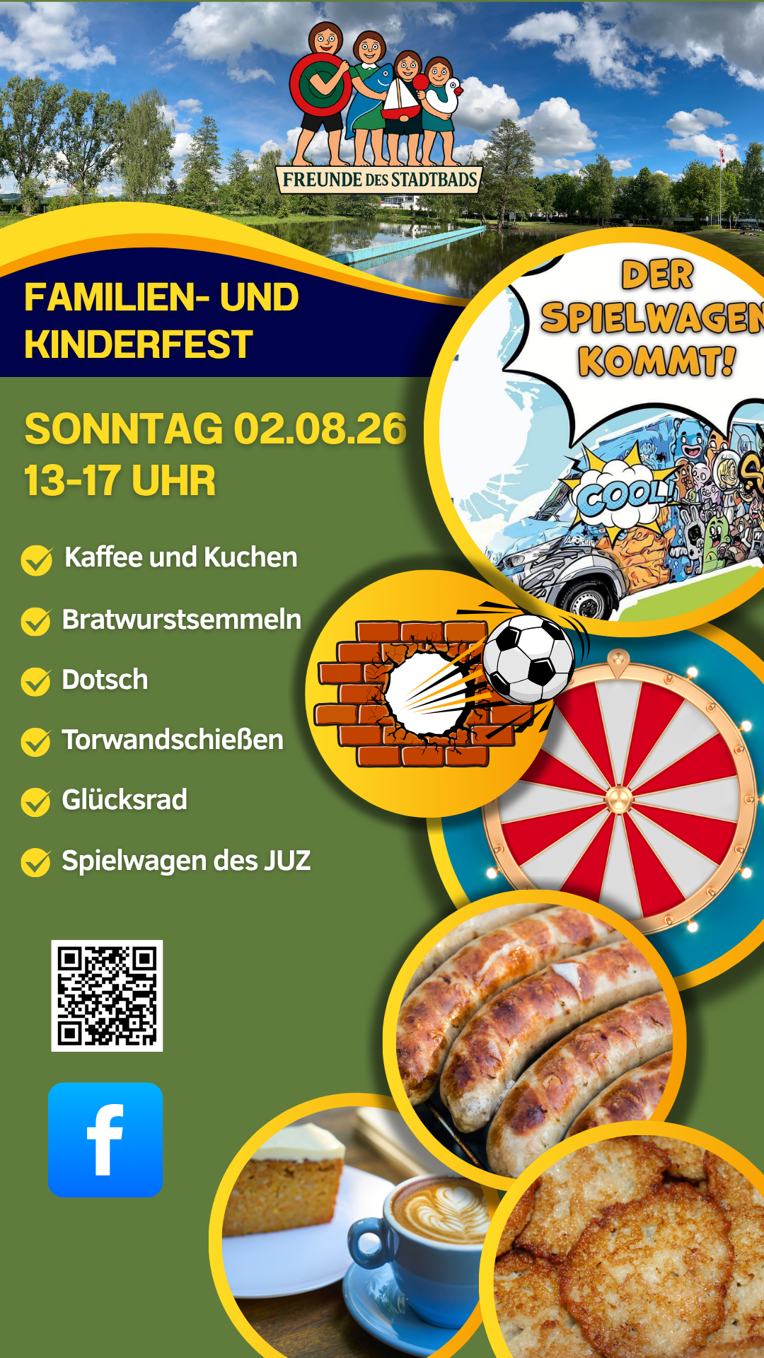 Familien- und Kinderfest der Freunde des Stadtbads e.V.