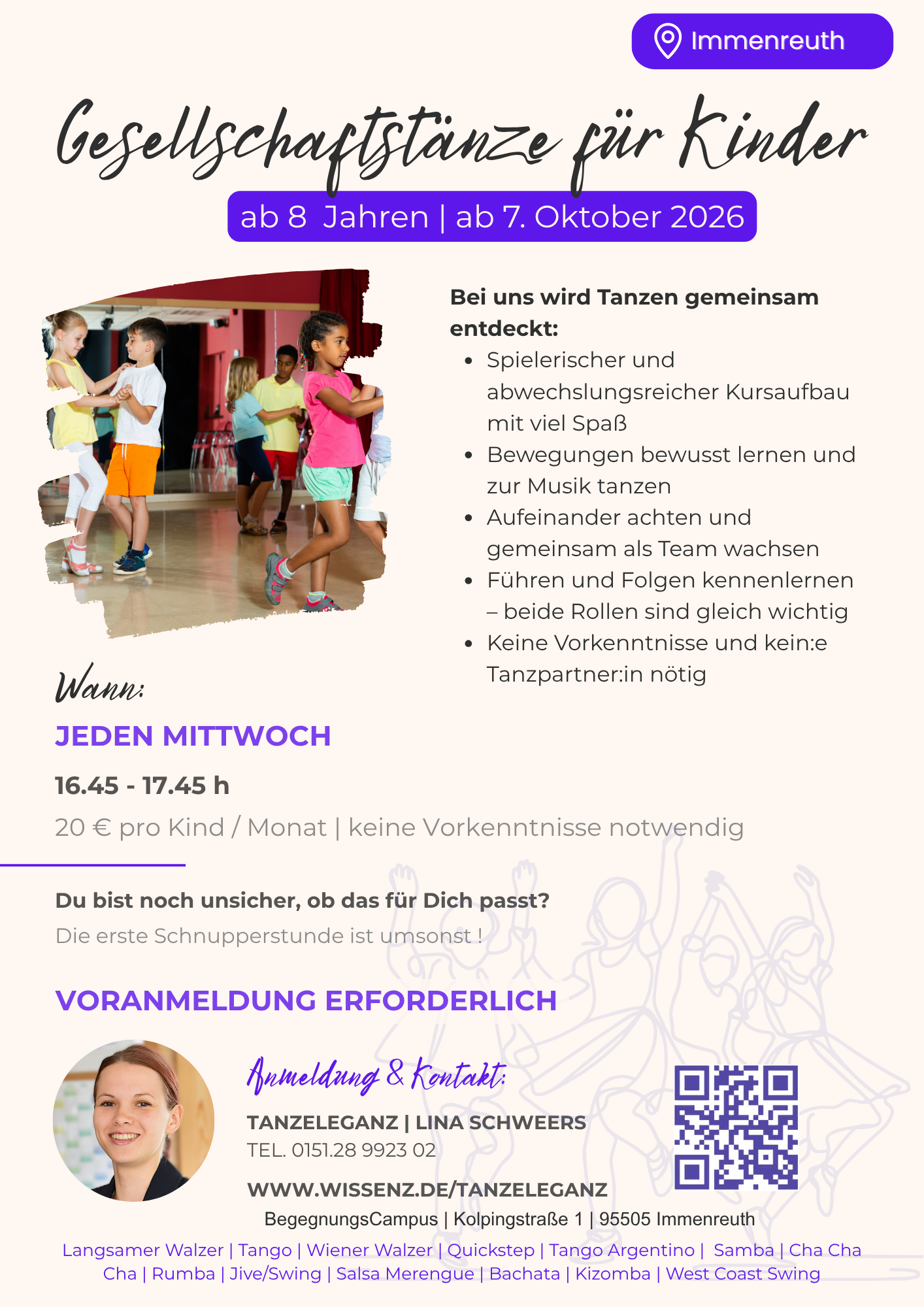 Gesellschaftstänze für Kinder