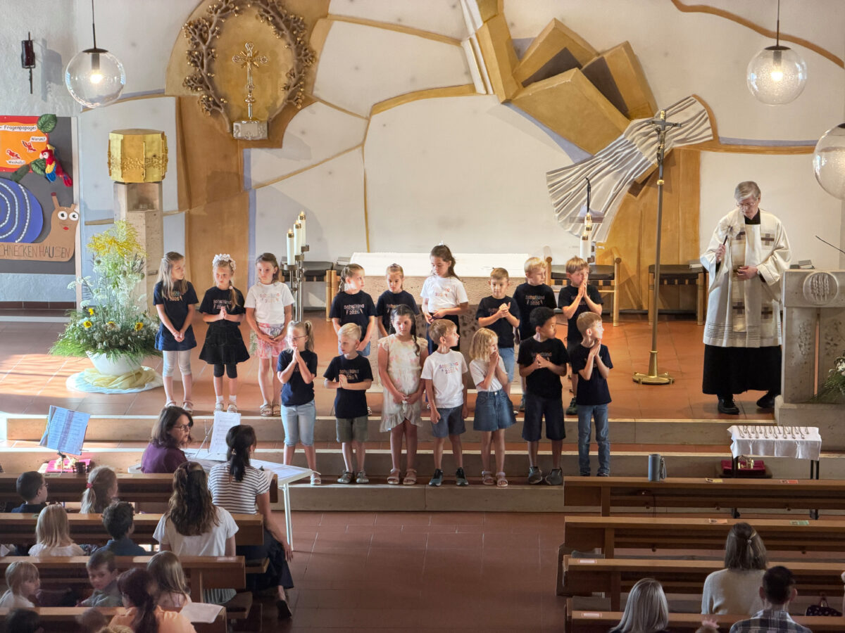 Kita - Abschluss in der Pfarrkirche