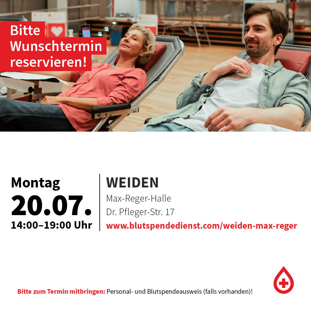 Blutspende-Termin Weiden