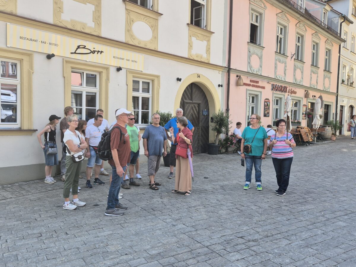 VdK Schlammersdorf/Vorbach erkundet Weltkulturerbestadt Bamberg