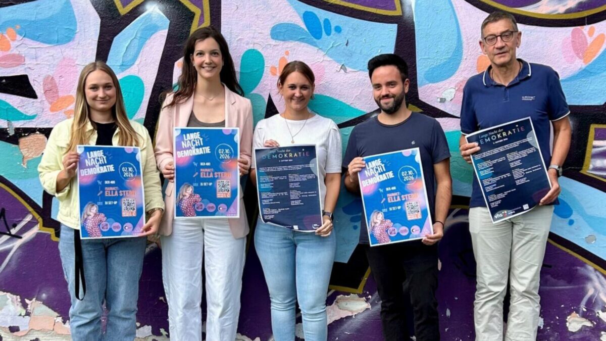 Lange Nacht der Demokratie in Amberg mit Ella Stern