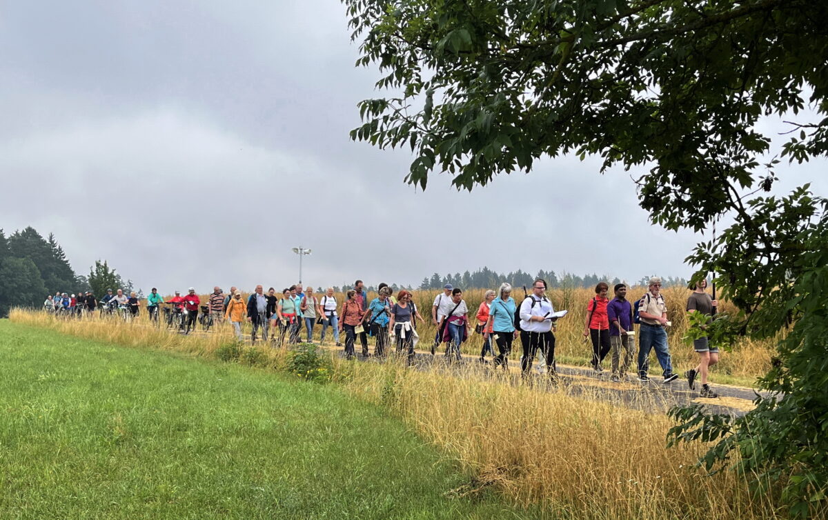 Grafenwöhrer pilgern zum Barbaraberg