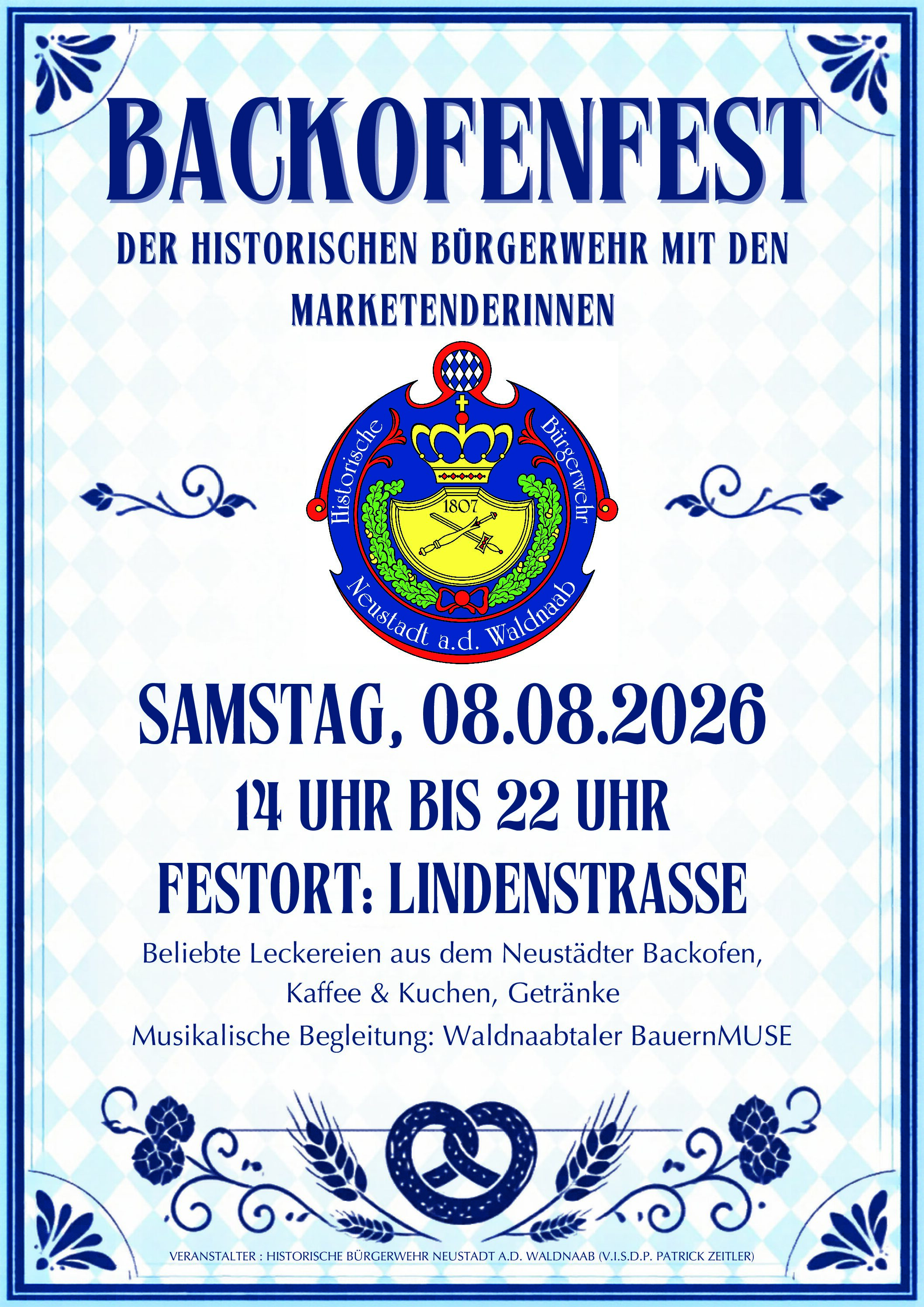 Backofenfest in Neustadt bietet Brot, Bier und Musik
