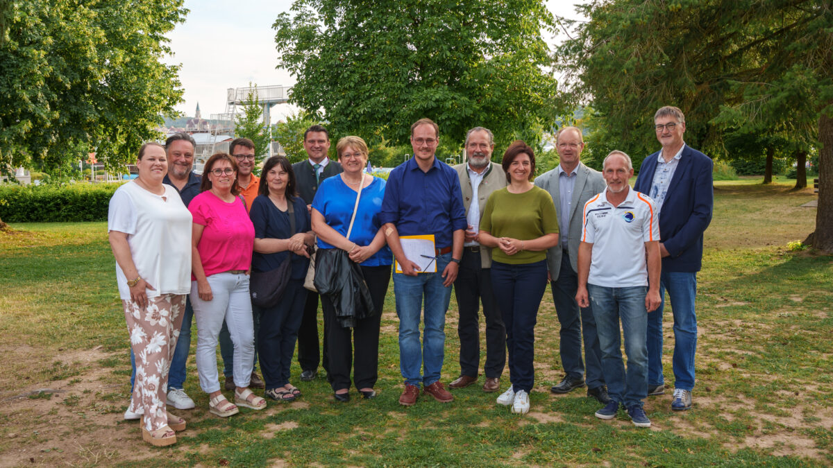 CSU-Kreistagsfraktion informiert sich in Nabburg über Campingpark und Freibad
