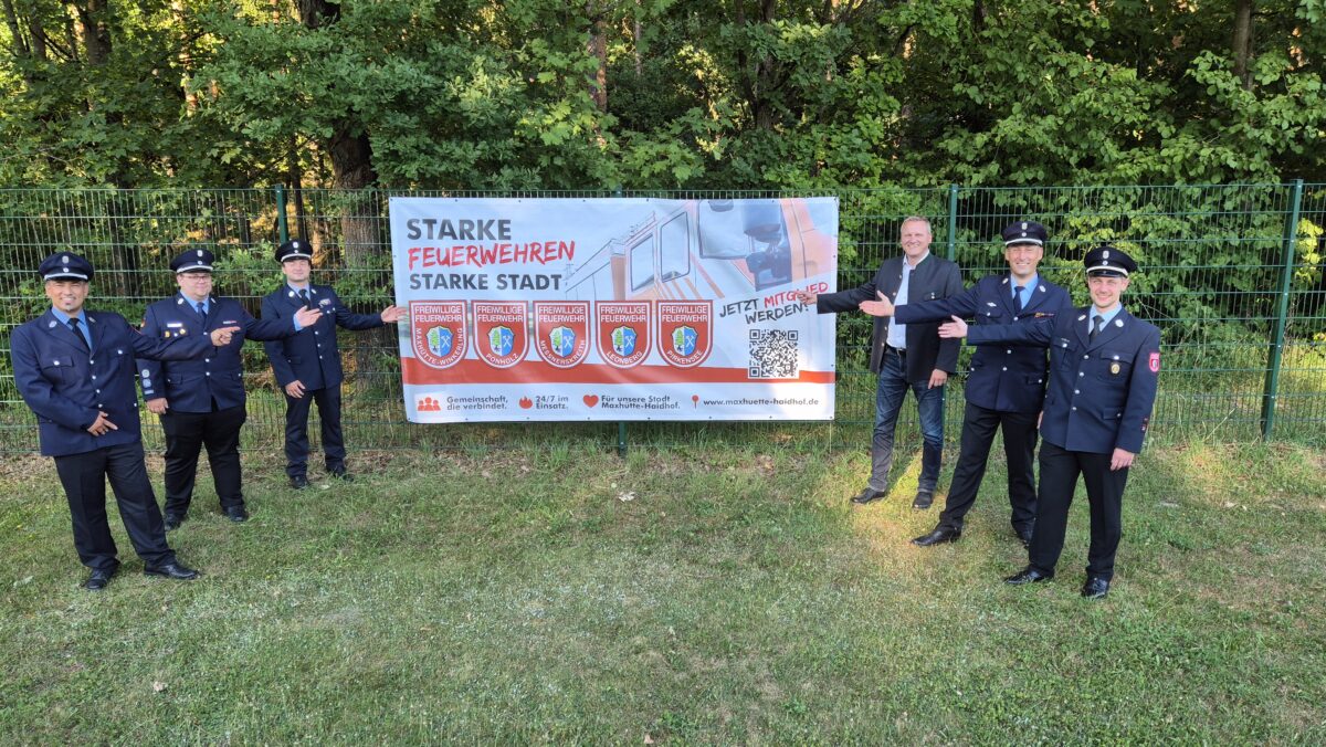 Feuerwehren werben gemeinsam um Nachwuchs in Maxhütte-Haidhof