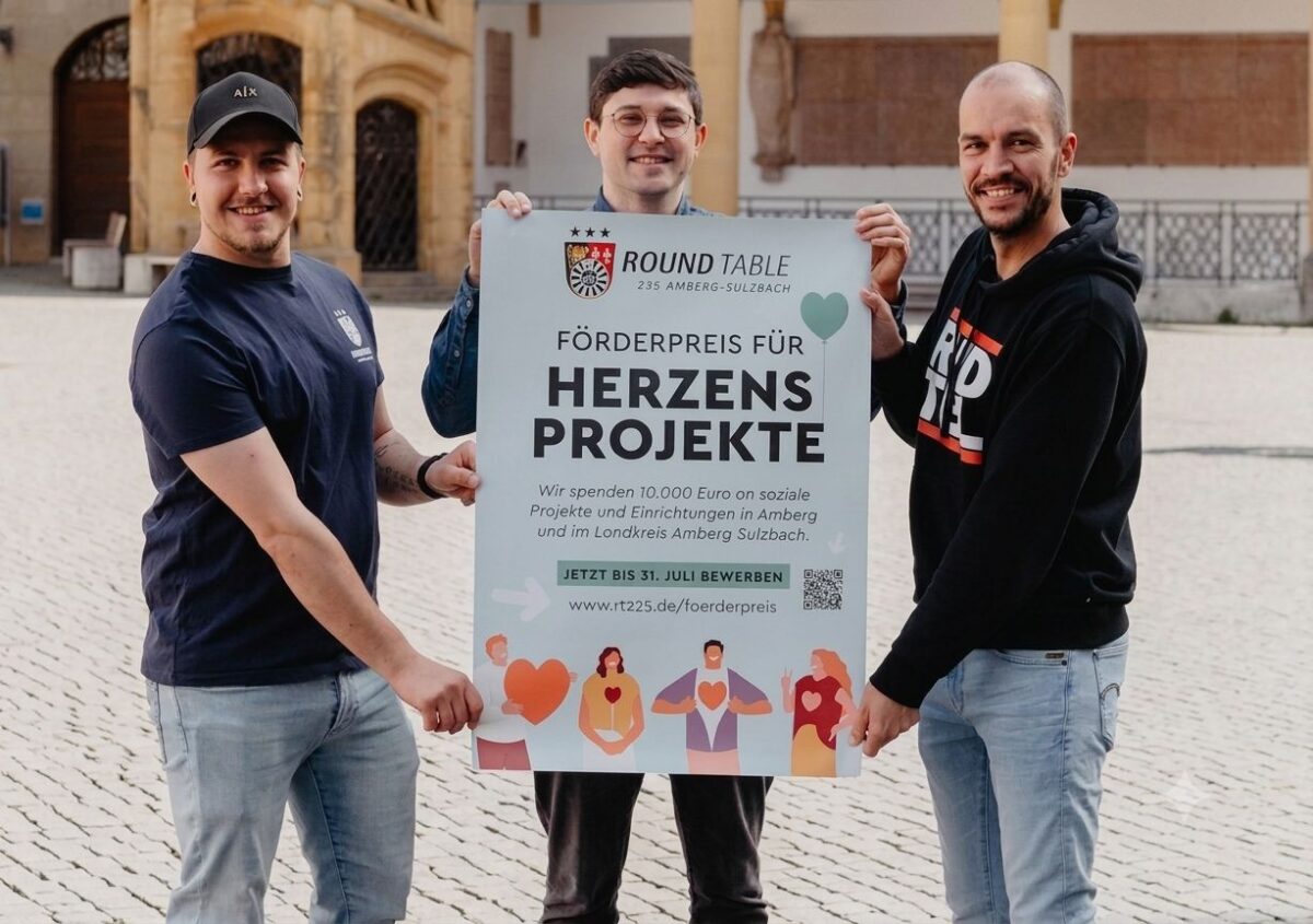 Förderpreis bringt 10.000 Euro nach Amberg und Amberg-Sulzbach