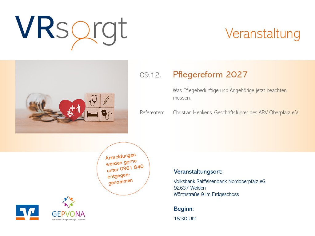 Die Pflegereform 2027