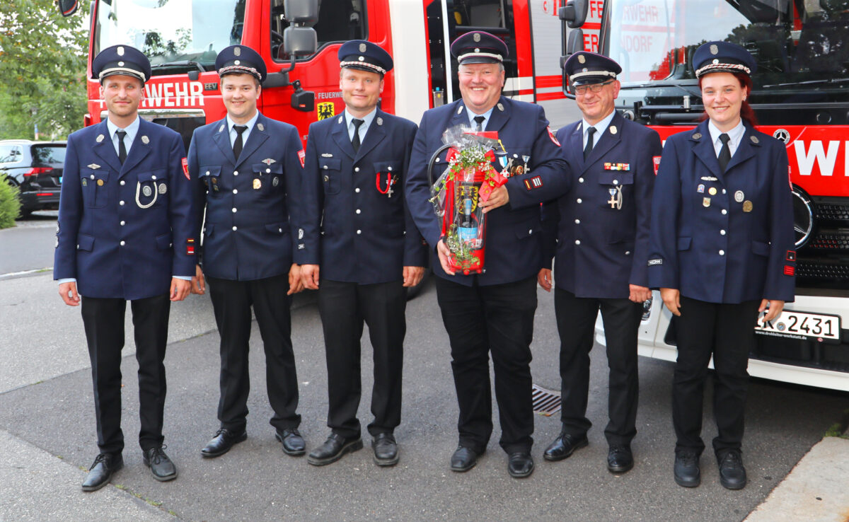 Generationswechsel bei der Feuerwehr in Erbendorf