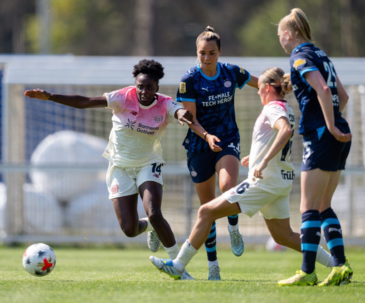 Leverkusens Frauen testen in Rieden gegen den FC Slovan Liberec