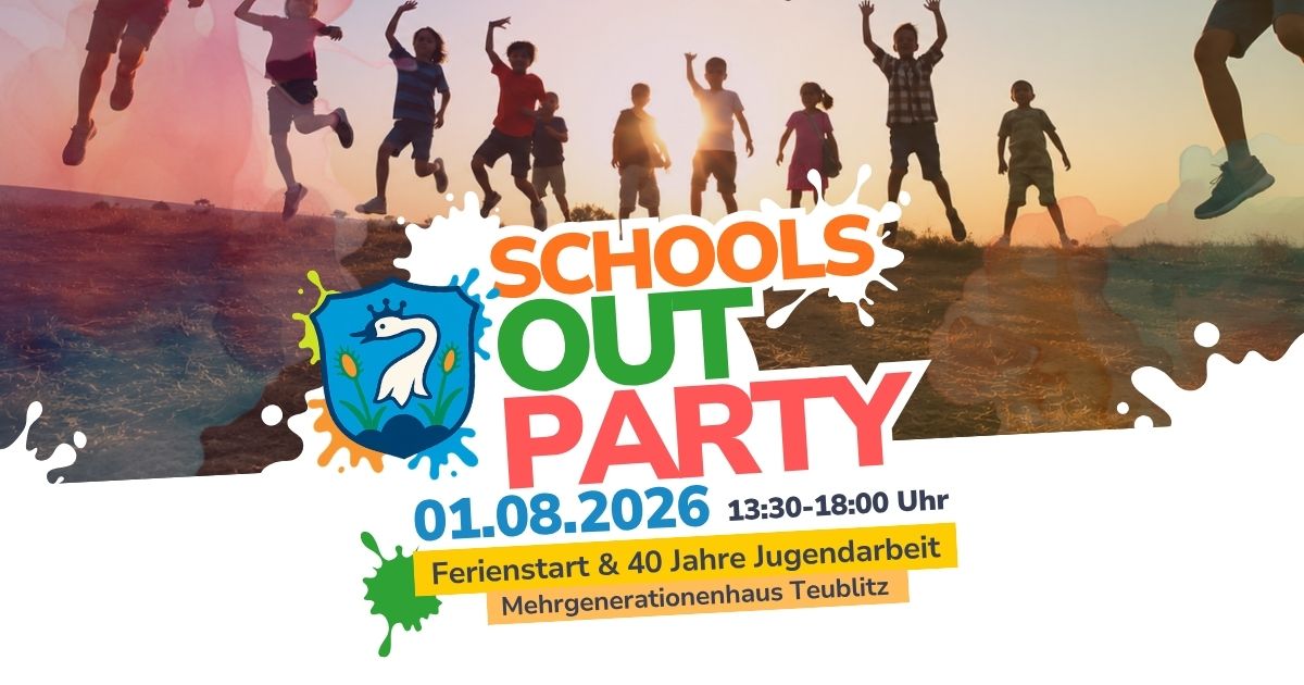 Schools Out Party in Teublitz feiert 40 Jahre Jugendarbeit