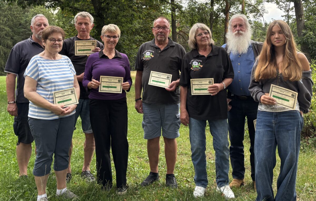 Schützen krönen Vereinsmeister bei Heimatfreunden Mooslohe in Weiden