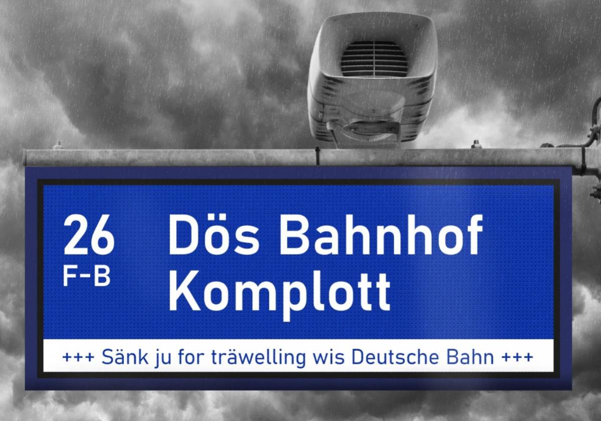 Theaterkomödie Dös Bahnhof-Komplott sorgt in Bärnau für Wirbel