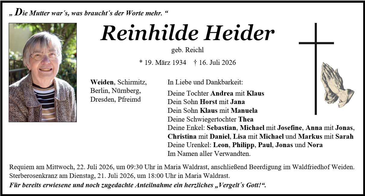 Traueranzeige Reinhilde Heider.png