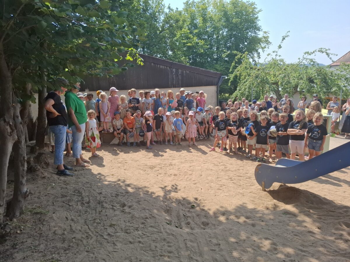 Vorschulkinder in Eslarn mit Schwung in die Schule verabschiedet