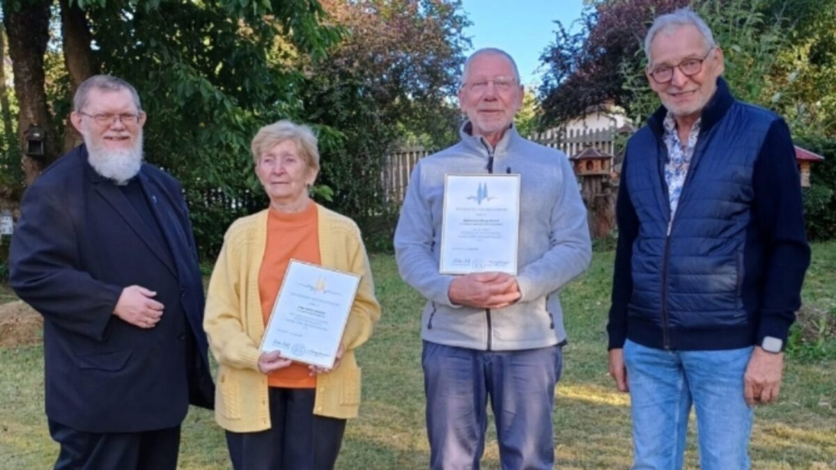 Sommerpause beim Kirchenchor in Pechbrunn nach Ehrungen