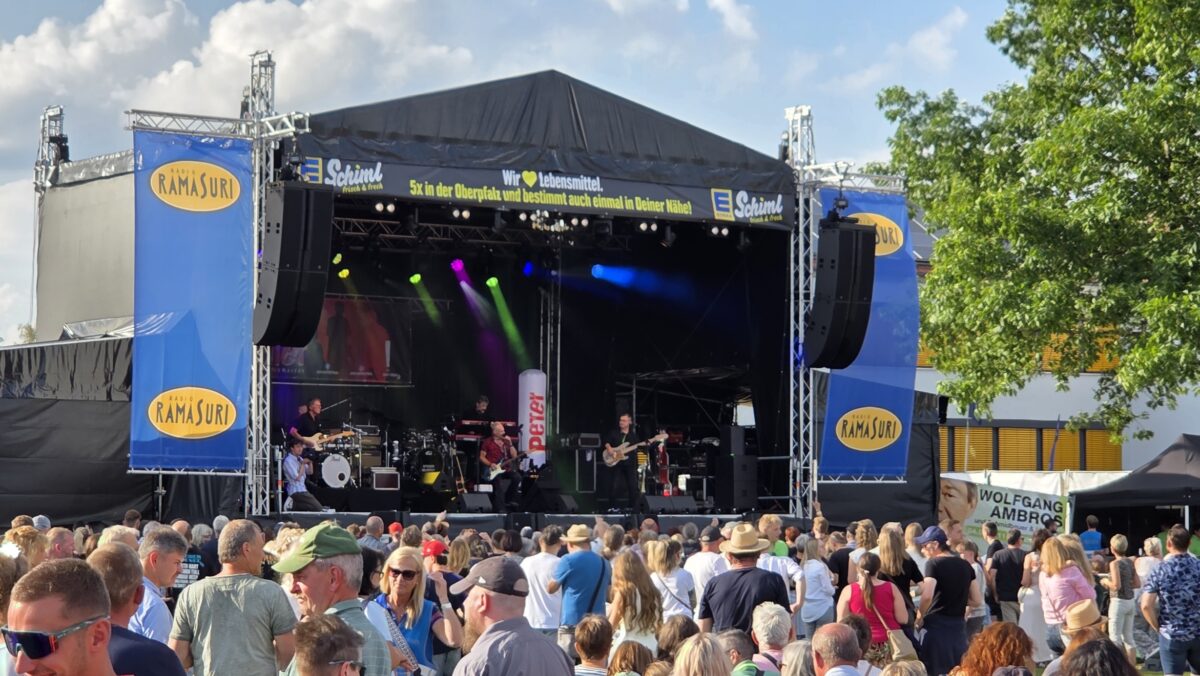Mehr als 3000 Besucher feiern beim Oberpfalzfestival in Tännesberg